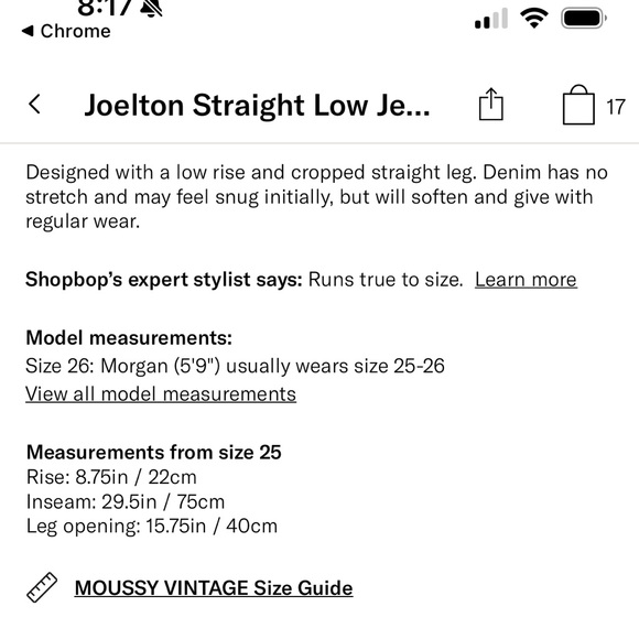 Moussy Vintage Joelton Jeans - Light Blue - Picture 8 of 9